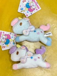 Little Twin Stars 雙子星 獨角獸 馬 公仔 吊飾 掛飾 收藏品