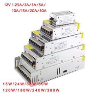 DC 12V 1A 2A 3A 5A 10A 15A 20A 30A AC 110V 220V Power Supply Transformer Switching LED Driver for Strip Light Switch Adapter D1