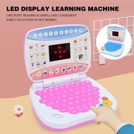 Educational Learning Tablet Toy for Kids - Interactive ABC Learning Laptop with LED Screen Alphabet 