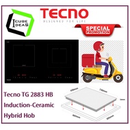 Tecno TG 2883HB Induction-Ceramic Hybrid Hob