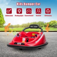 12v 3-11year Kids Ride On Car Bumper Electric 360° Spin Vehicle Toy Parent Remote Control 2 Operatio