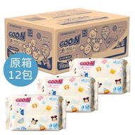 大王 - 大王 - 99% 純水嬰兒濕紙巾 70片 x 12包 (平行進口)