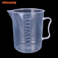 Inthespring❥ 20/30/50/300/500/1000Ml Plastic Measuring Cup Jug Pour Spout Surface Kitchen,