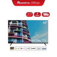 Aconatic LED Digital TV HD แอลอีดี ดิจิตอลทีวี ขนาด 43 นิ้ว รุ่น 43HD512AN ไม่ต้องใช้กล่องดิจิตอล (รับประกัน 1 ปี)