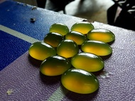 Batu cincin idocrase bio solar Aceh Neon