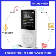 MP3 Player USB Charging Record Digital Display Screen ABS Media Portable Running Walking Music Play 