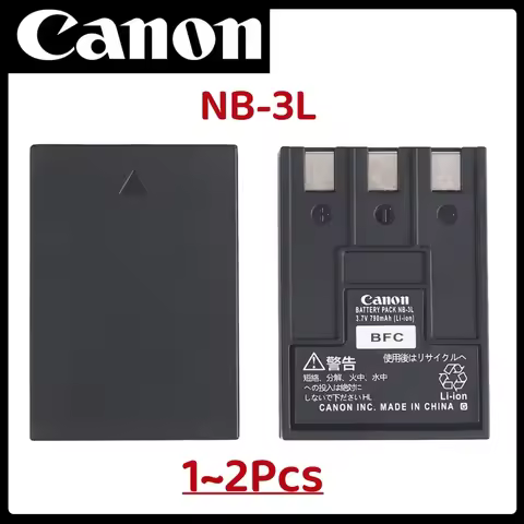 NB-3L Battery For Canon PowerShot SD10 SD20 SD40 SD100 SD110 SD500 SD550 ELPH II IIs i5 600 700 750 