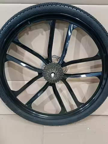 Magnum Aluminum Alloy Inteated Mountain Bike Wheelset Single Speed Hub 24 26 Inch Adult 8 Speed 2 24