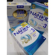 Susu Nankid optipro dan S26 gold step 3