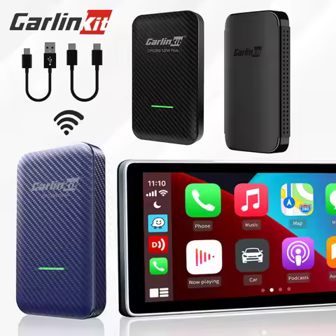 Carlinkit 4.0 Apple/Android CarPlay Wireless Dongle Activator For Audi Proshe Benz Toyota IOS 14 Plu