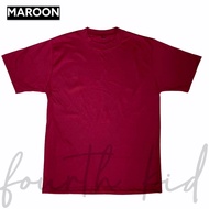 Pro Club Inspired Plain Classic Crew Neck Shirt Tees T-Shirt (CVC Cotton)