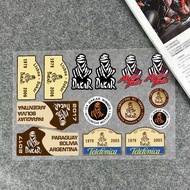D-dakar Card Stickers Moto Sticker Auto Body Bumper Windows Motorcycle Laptop Walls Vinyl Decal Car