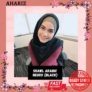 SHAWL ARABIC FRINGE NEGRO / BLACK EDITION / ANTIKEDUT