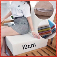 Customizable High Density Sponge Cushion 35D/50D 10cm Thick Sofa Chair Pad Wheelchair Dining Room Cu