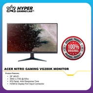 Acer Nitro VG280K 28" IPS 4K 60HZ 4MS G-SYNC Compatible Gaming Monitor