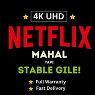NETFLIX Account 4K Flix Account Premium Plan 🔥 HP/PC/SMART TV MONTHLY PASS