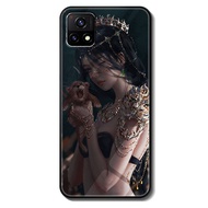 Shockproof suitable for Huawei Mate 20 Pro Mate 30 Mate 40 Pro P30 Pro P40 Pro P50 Pro The Ice Princess Straight Edge Protective Phone Case