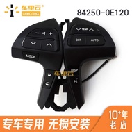 Suitable for Old Model Toyota Henland Camry Black Multi-Function Steering Wheel Button 84250-0E120