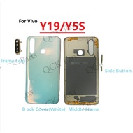 ZYTech For Vivo Y19 Y5S Battery Housing Back Rear Cover With Middle Frame
