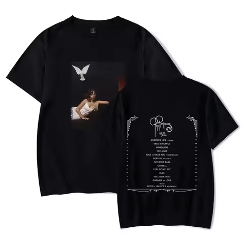 PinkPantheress Heaven Knows Tour Merch T-Shirt Women Men Short Sleeve Tshirt Casual Fashion Tee