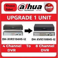 DAHUA 5MP 4 Channel to 8 Channel DVR Upgrade Special for DAHUA CCTV Package