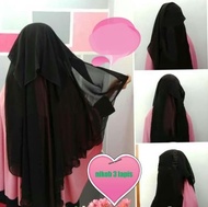 Cadar Yaman 3 layer Nikop Yaman 3lapis bisa untuk purdah