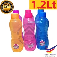 1.2Lt Water Bottle Round BPA Free Premium / Air Botol BPA Free/Hot cold bottle Plastic bottle