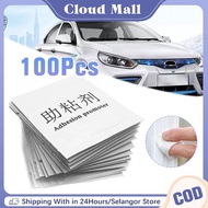 100PCS Adhesion Promoter Wipes Automotive Adhesion Adhesive Promoter Sponge Double Tape