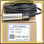 Very Fast Delivery BR100-DDT BR100DDT Photo sensor M18 Type NPN Holding Distance 10CM 12-24vdc550 Po