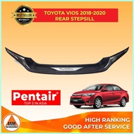 ♆ ♙ ♞Rear Stepsill for Toyota Vios 2014 - 2018 July Rear Bumper Cover / Rear Bumper Guard High Qual