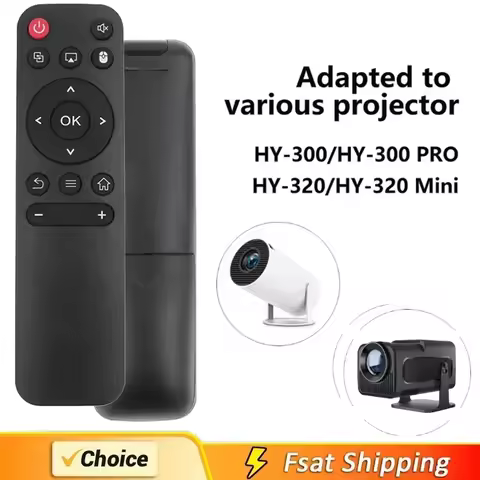 Projector Remote Control For HY300 HY320 HY300 PRO Projector Portable Control Remote Universal