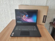 laptop second murah like new lenovo ideapad 130 14ast 14 inch slim normal semua mulus siap pakai &amp; zoom baterai awet windows 10 garansi