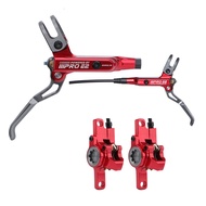 IIIPRO E2จักรยานเสือภูเขาไฮดรอลิเบรกคาลิปเปอร์2ลูกสูบ CNC แสงอัลตร้า MTB น้ำมันความดันดิสก์เบรกชุด