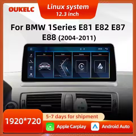 For BMW 1 Series E81 E82 E87 E88 CCC Car Multimedia Player CarPlay BT Video Navigation Monitor Car P