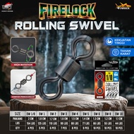 FIRELOCK ROLLING SWIVEL - PROFESSIONAL FISHING SWIVEL ANTI-WRAP & HEAVY DUTY