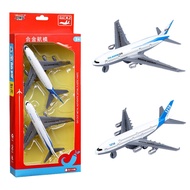 [Ready Stock] Children's Airplane Simulation Alloy Toy Airliner Model Boeing Airliner Airplane Model