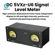 DC5V Xz-U6 Signal Level Meter VU Signal Level Meter Audio VU Meter 3.5MM/RCA Connector