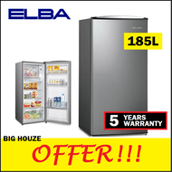 Elba 185L Single Door Refrigerator ER-C1815 1 Door Energy Saving with Freezer ER-C1815(SV) Peti Ais / Peti Sejuk