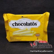 MAKANAN RINGAN GARUDA FOOD CHOCOLATOS WAFER ROLL SWEET CHEESE 24GR