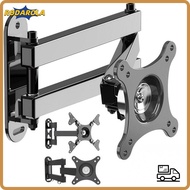 RODAROLA Computer Bracket, Extendable Wall Mount LCD Monitor Bracket, Universal Sturdy 10-37in Rotat
