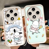 Soft Casing for Xiaomi Redmi 14C poco C61 C75 A3 A3X X3 NFC X7 Pro 5G White Q6 Pochacco