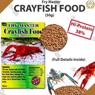 Fry Master Crayfish Food 50g (ff) Crawdads Food Crawfish Food Fish Food