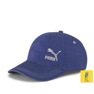 Sport  Puma Cap Original 100% Dad Cap  Elektro Blue Unisex Topi Besbal Biru PUMA Unisex Tulen
