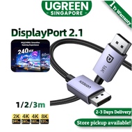 UGREEN DP to DP Cable 4K 60Hz UHD DisplayPort Male to Male Monitor Video Cable Compatible with 1080P Full HD for PC Host HP Laptop Graphics Card and All Your DP Enabled Devices
