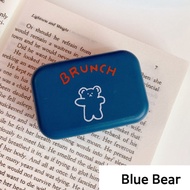 Bear Contact Lens Box Portable Contact Lenses Case
