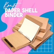 Kraft Paper Shell 6 Holes Binder A6 / 4 Holes Binder A4 A4 Binder A6 Binder