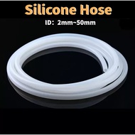 Translucent White Silicone Hose Rubber Tube high-temperature resistant 260 Deg.C ID2/3/4/5/6/8/10/12