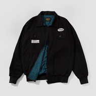 Queenbeer - Canvas Reversible Jacket Dariel Black