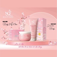 [COMBO KEM TRẮNG DA NGÀY & ĐÊM] NQ Beauty White – Dưỡng Trắng Body, Chống Nắng, Dưỡng Ẩm, Tái Tạo Da