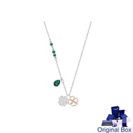 148 Swan Jewelry Necklace Clove Lucky Clover Crystal Necklace Swan Necklace Chain Necklace Female Cr